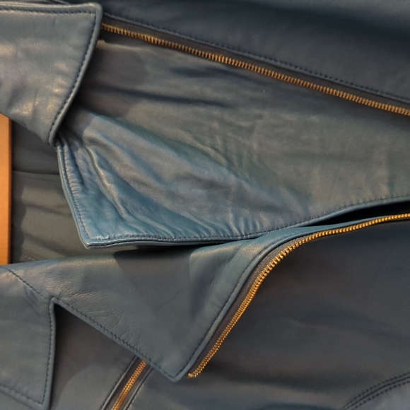 Michael Hoban Vintage Leather Jacket Dress - Picture 6 of 10